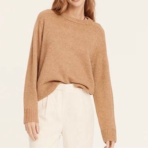 J. Crew Relaxed saddle sleeve crewneck sweater